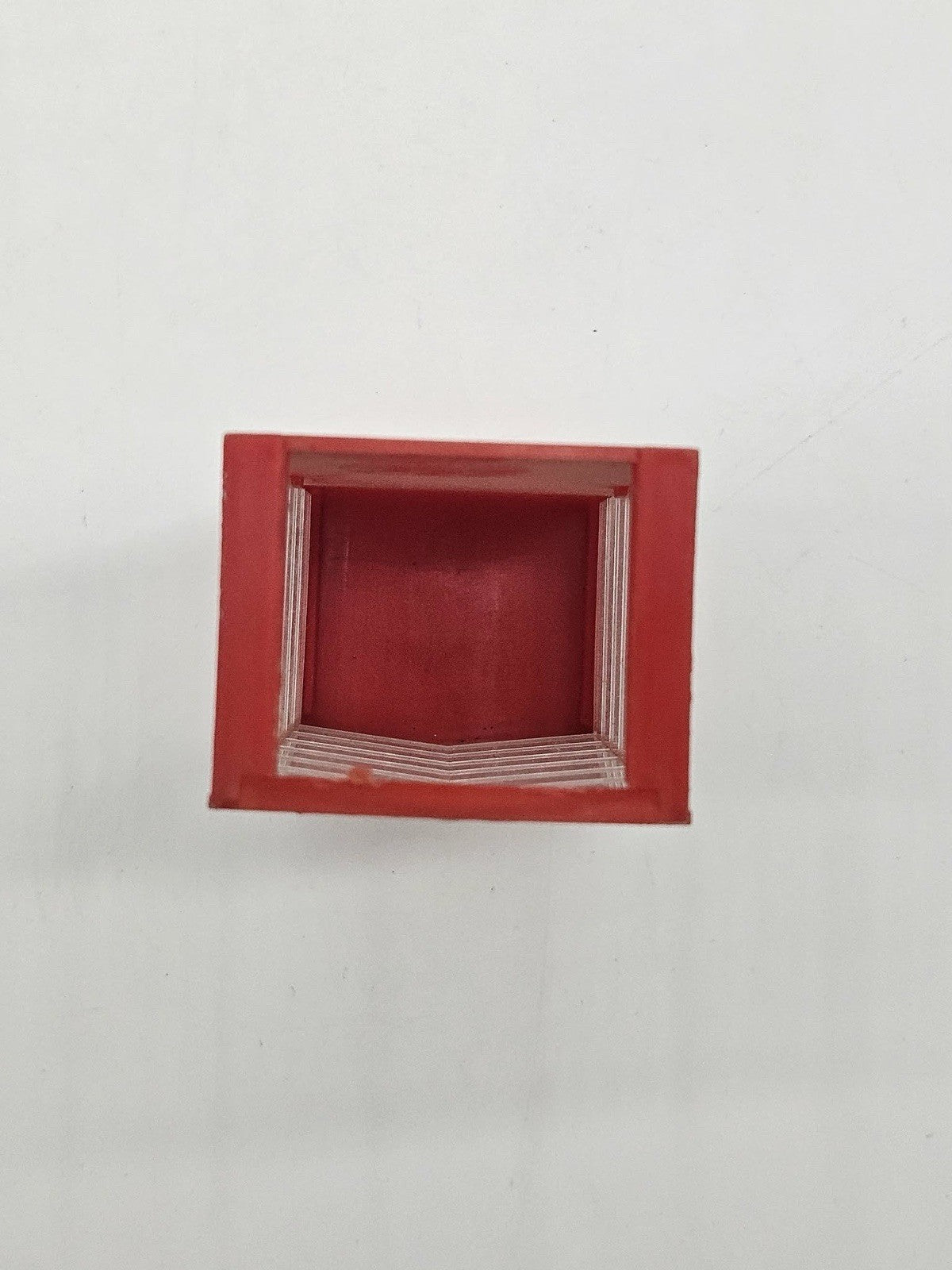 PLASTIC RED BOX ONLY!!!  Caterpillar Grader  No.99  By Mini Dinky