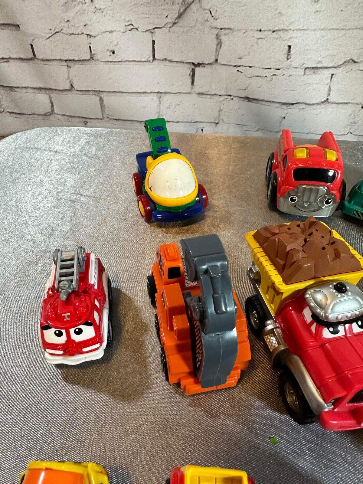 Vintage Lot of Mattel Fisher Price Little People & More Toy Vehicles