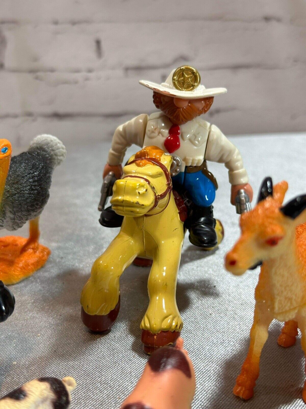 LOT Of 13 Vintage Plastic Toy Animals