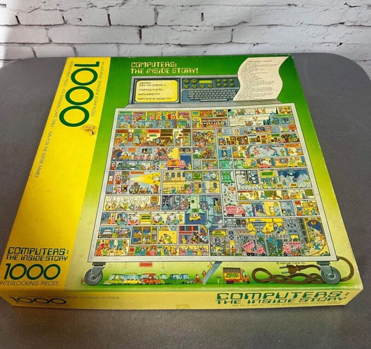 Springbok Computers The Inside Story 1000 Piece Jigsaw Puzzle 24x30