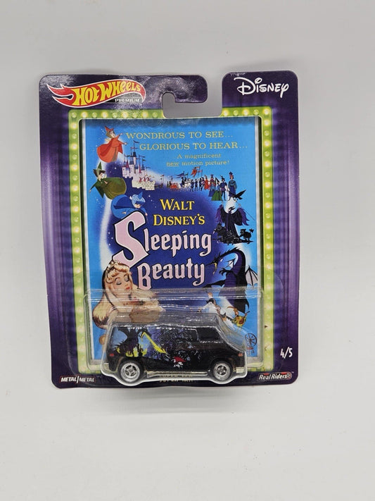 Hot Wheels 2019 Pop Culture Walt Disney's Sleeping Beauty Super Van Real Riders