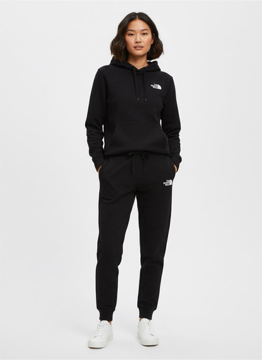 The North Face Women’s Black Fleece Jogger Sweatpants Logo Size S