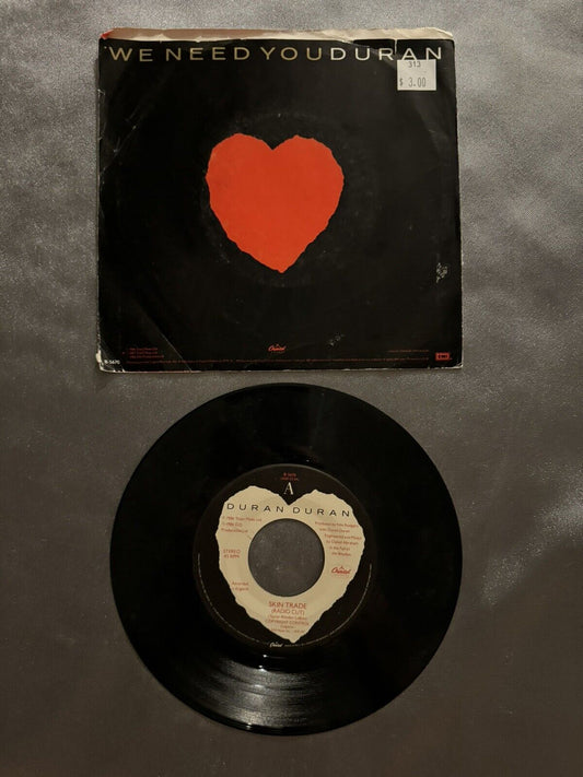 Duran Duran – Skin Trade / We Need You 7" Vinyl VG+/G AU599