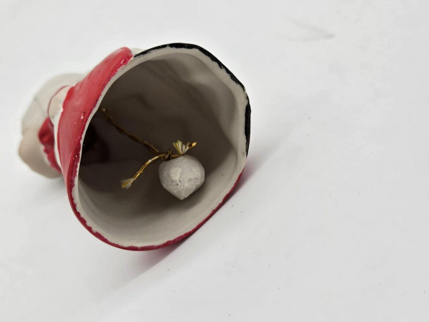 Vintage Christmas Porcelain Bisque Jasco Merri Bells Mrs. Claus 1978