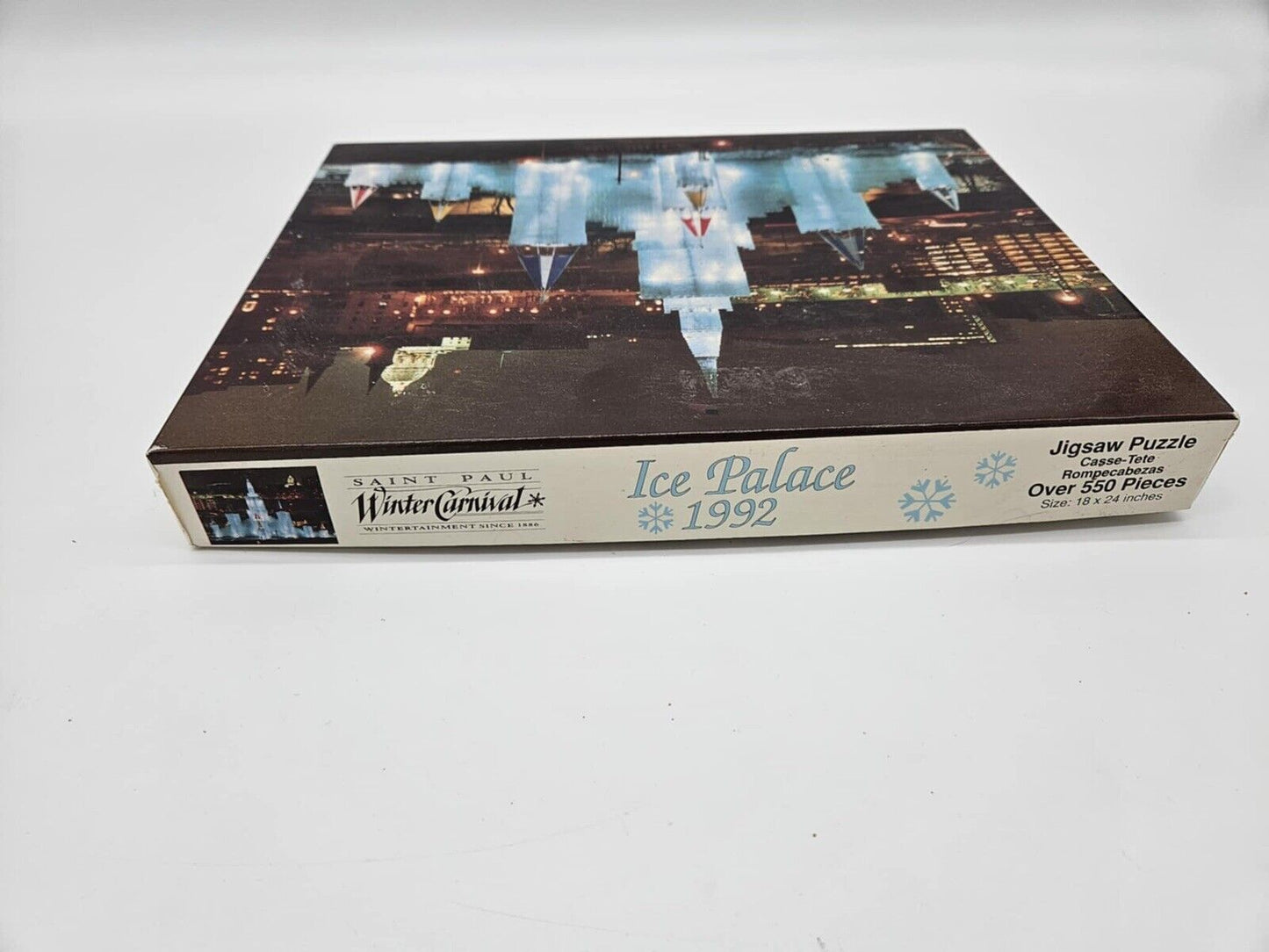 St Paul Minnesota Winter Carnival Ice Palace Jigsaw Puzzle 1992
