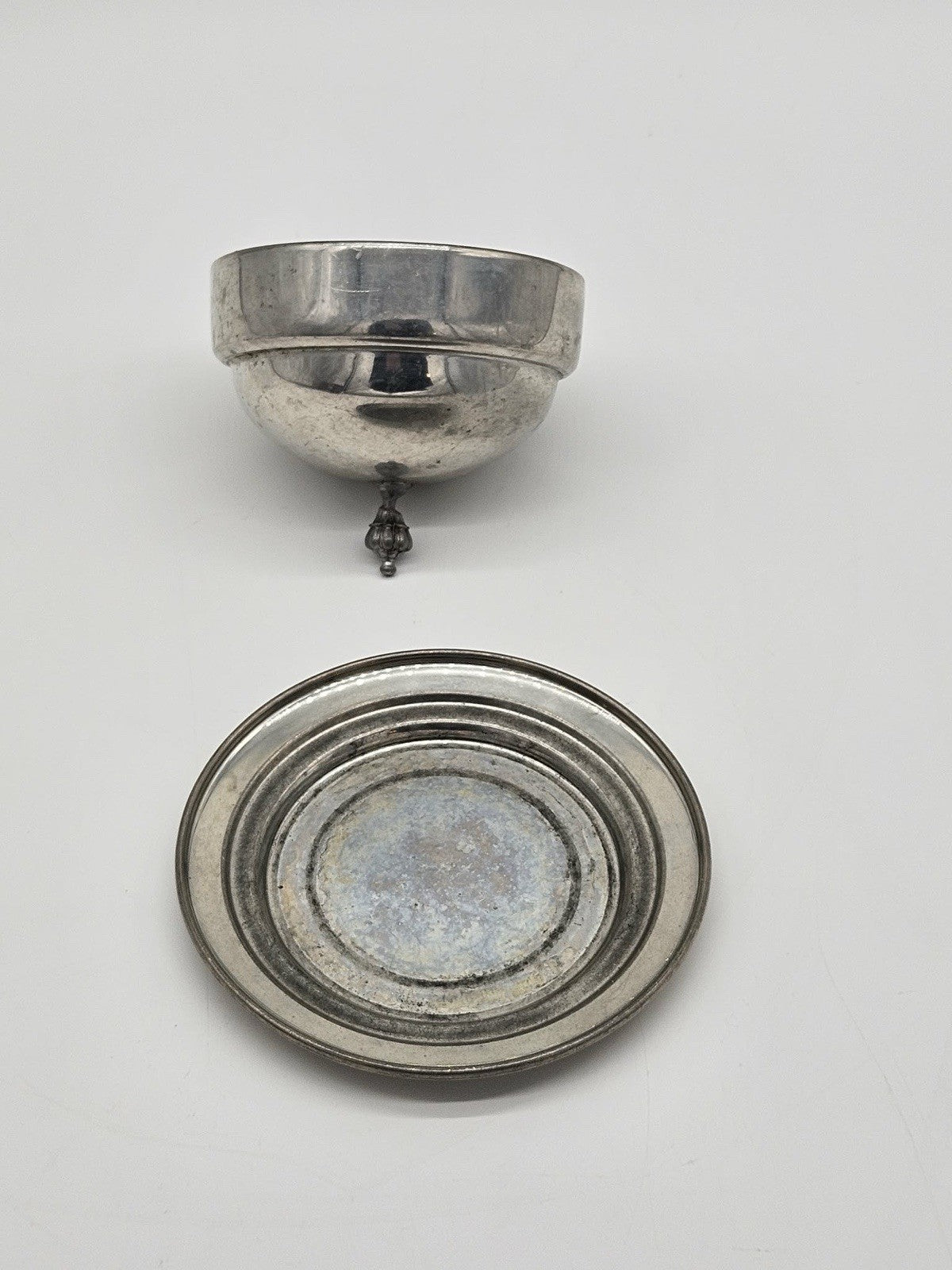 Pewter Butter Dish with Domed Cover – Statement!!