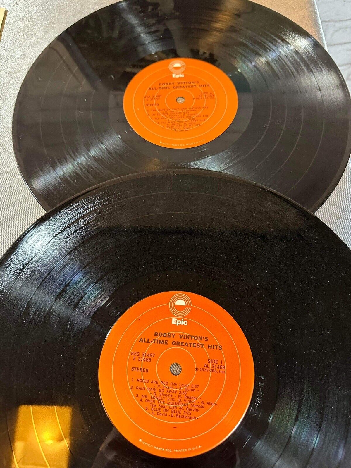 Bobby Vinton ‎– Bobby Vinton's All-Time Greatest Hits NM  2 × Vinyl, LP, 1972