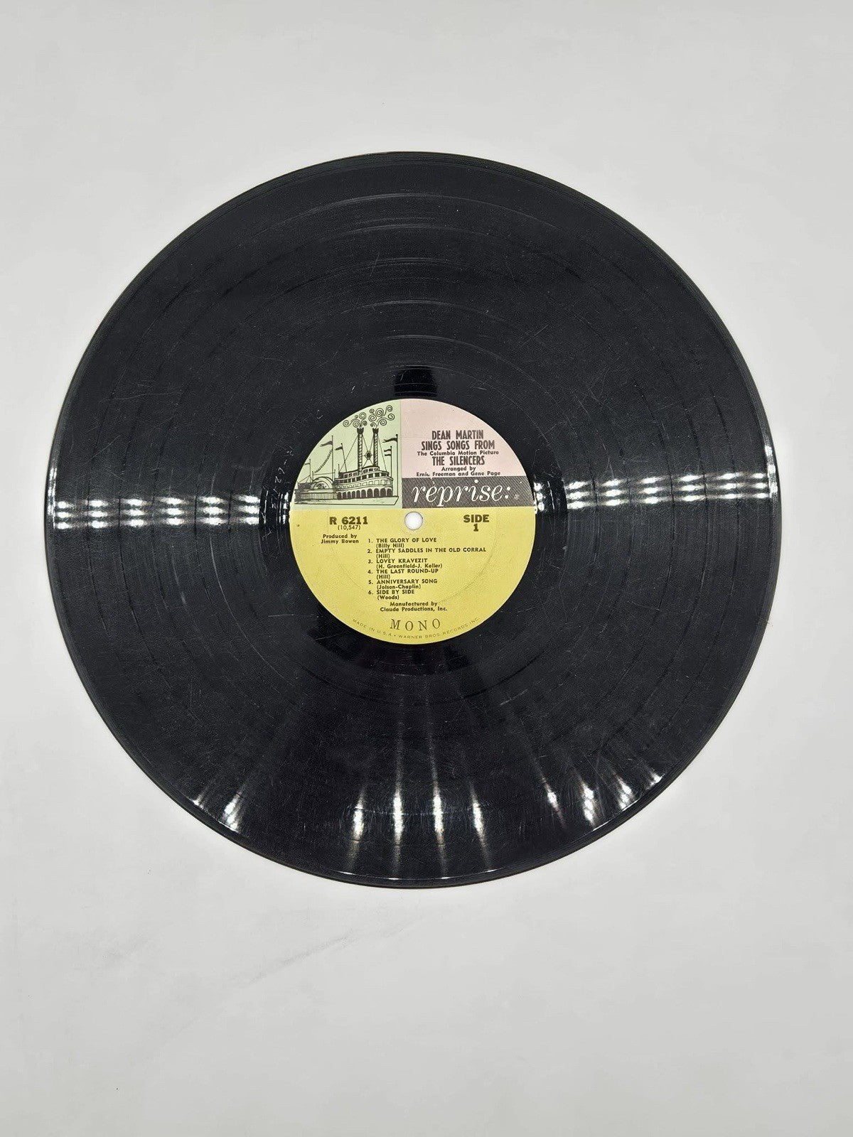 DEAN MARTIN: sings songs from the silencers REPRISE 12" LP 33 RPM