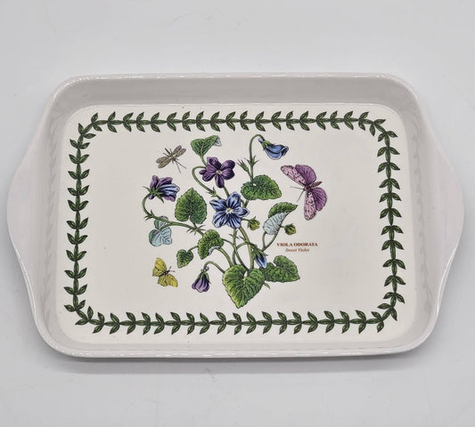 Portmeirion Botanic Garden Sweet Violet Melamine Serving Tray