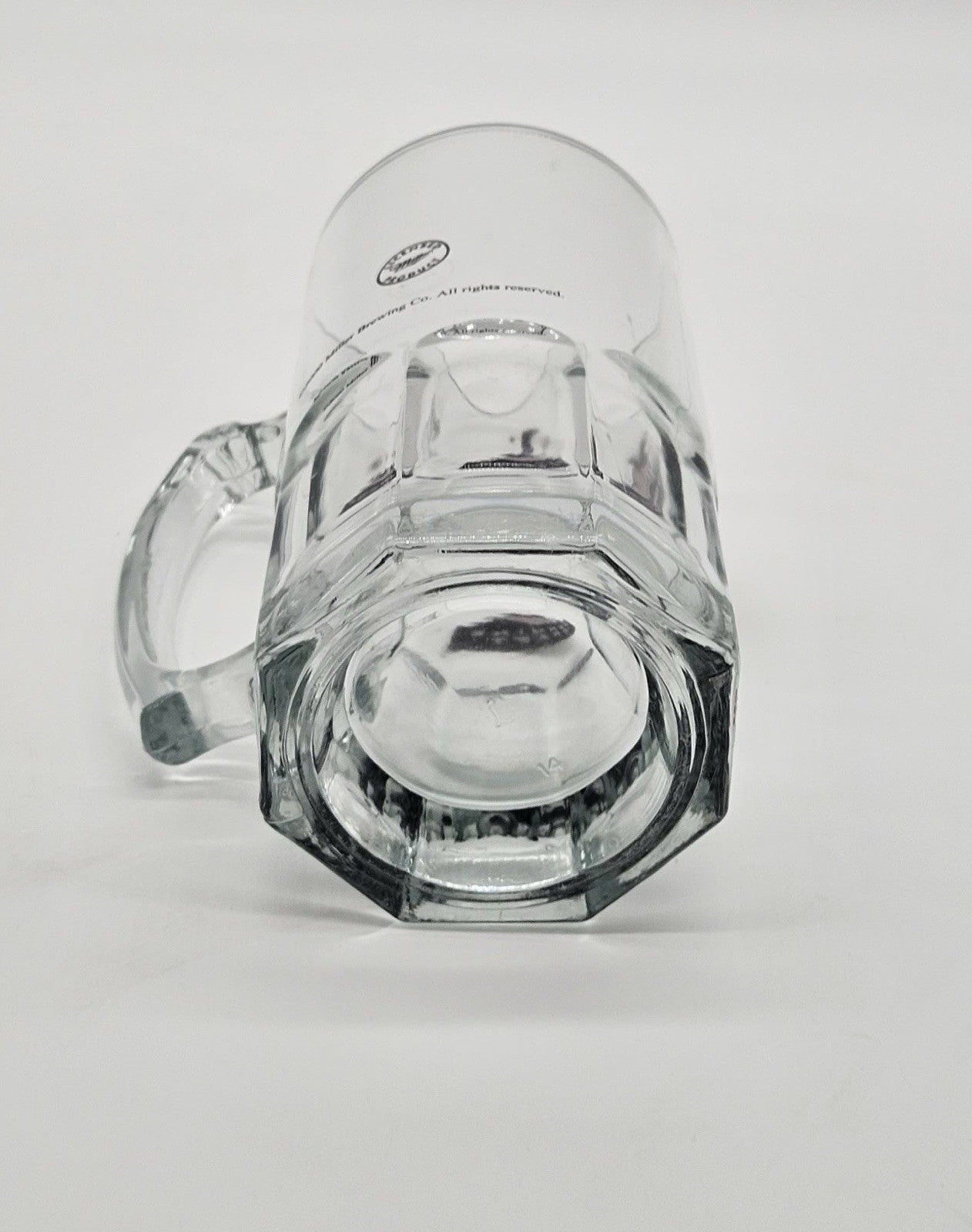 Vintage Miller Genuine Draft Glass Beer Mug 8 in 1 Liter Licensed Man Cave 2000