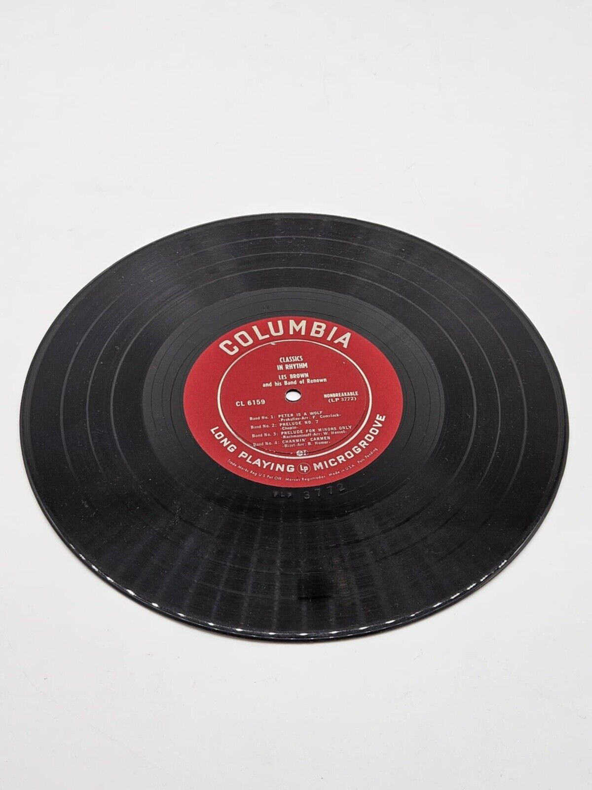 Les Brown Classics In Rhythm 10" 33 RPM EP COLUMBIA CL-6159 Peter Is A Wolf