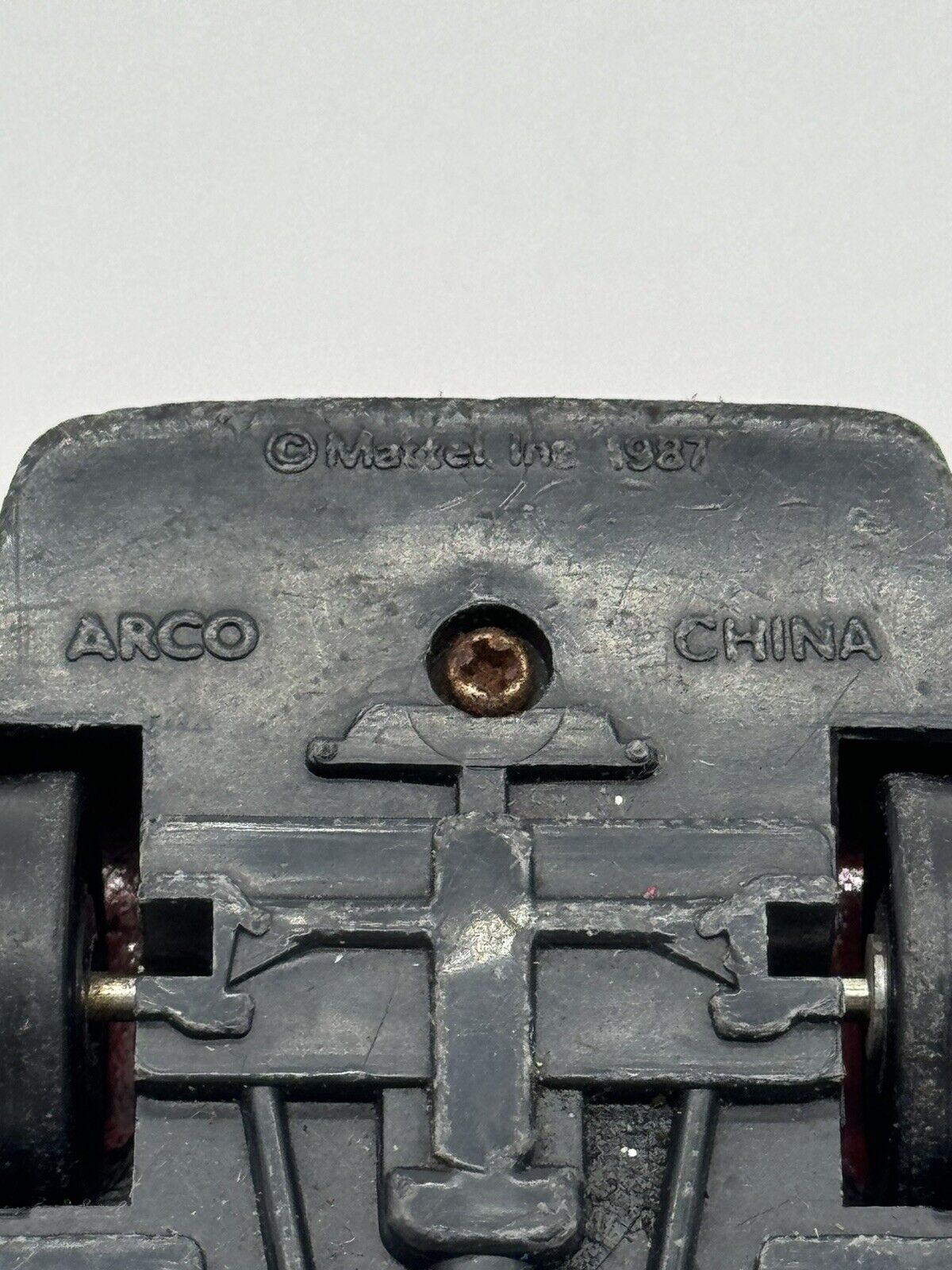 Vintage Hot Wheels Mattel Ferrari Red Fast 1986 Diecast Small Race Toy Car 006