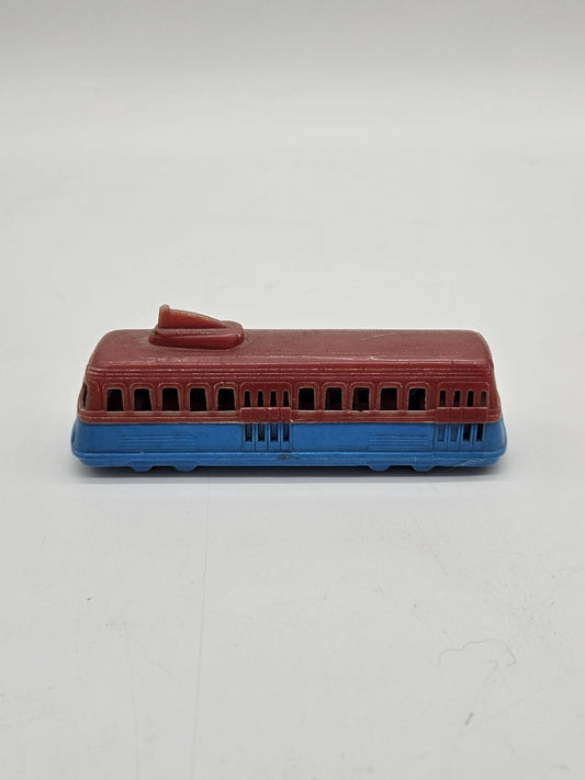 Acme Toy Car Antique Plastic Car Train Motorcycle Vtg Tour 1940s marx subway red