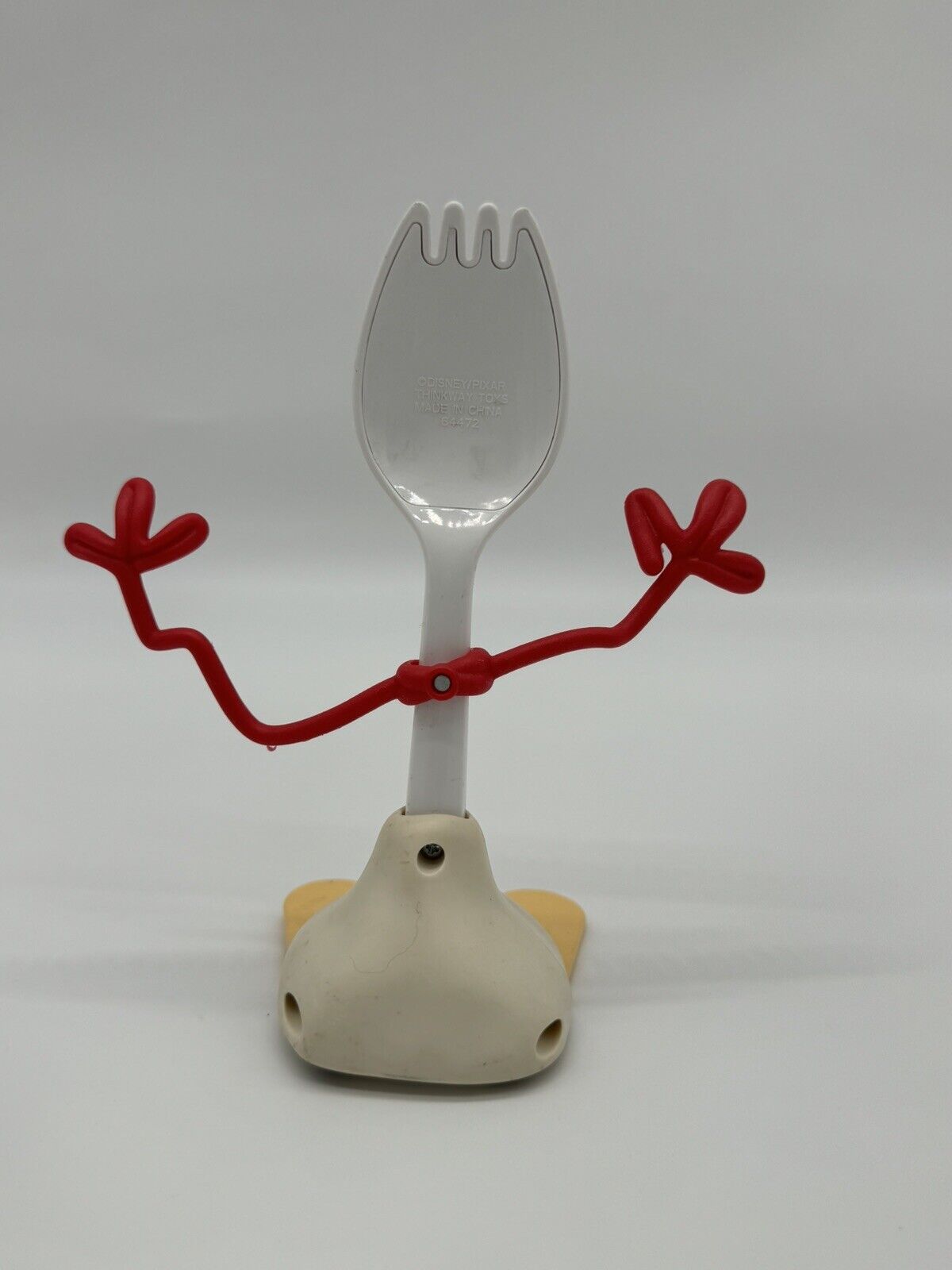 Disney Pixar Thinkway Collectible Toy Story Forky Pull Back Toy