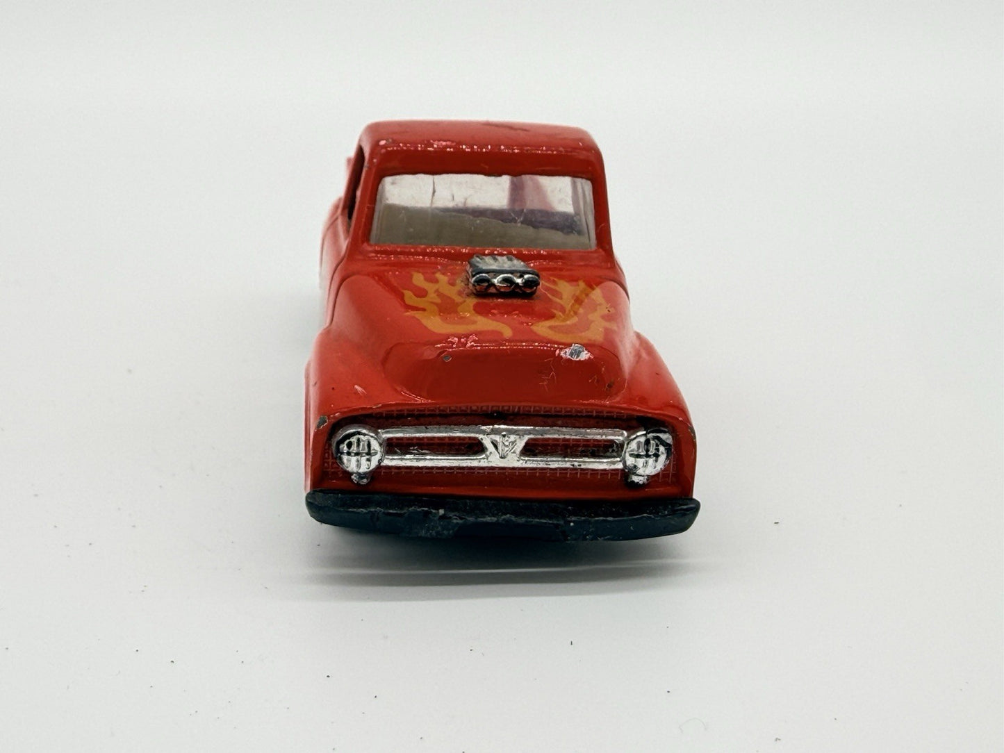 1956 FORD F-100 Flareside Pickup Truck Red Unbranded Diecast 1:43 Guc RED F23