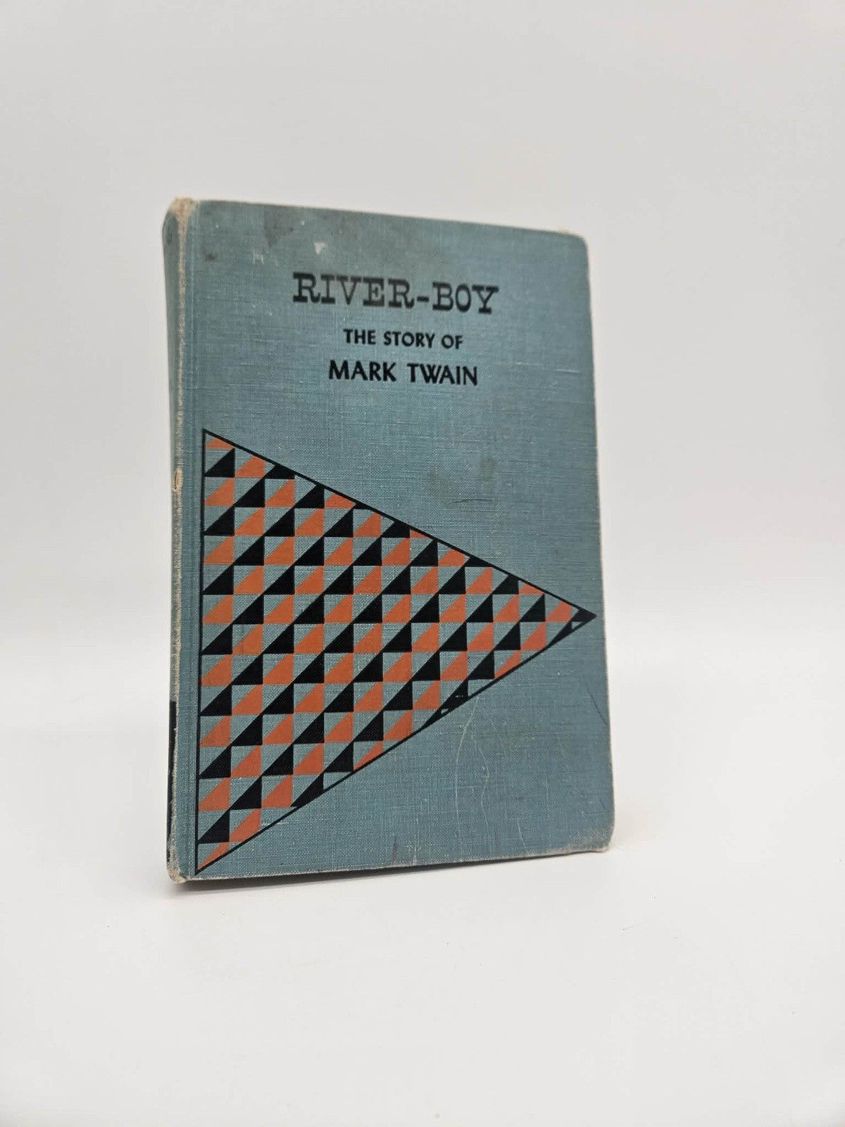 Vintage River-Boy The Story of Mark Twain Mabel Leigh Hunt HC Messner