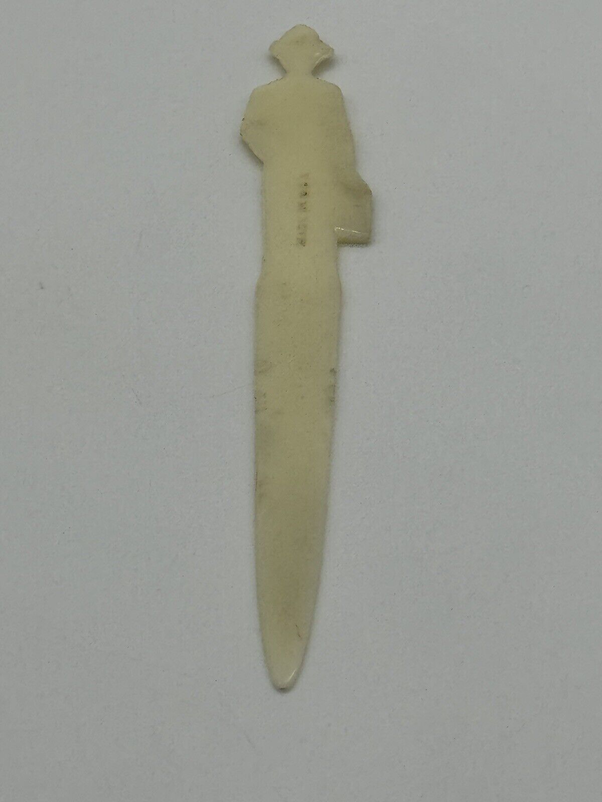 Vintage Celluloid Plastic Businessman Suit Fuller Letter Opener Made In The USA