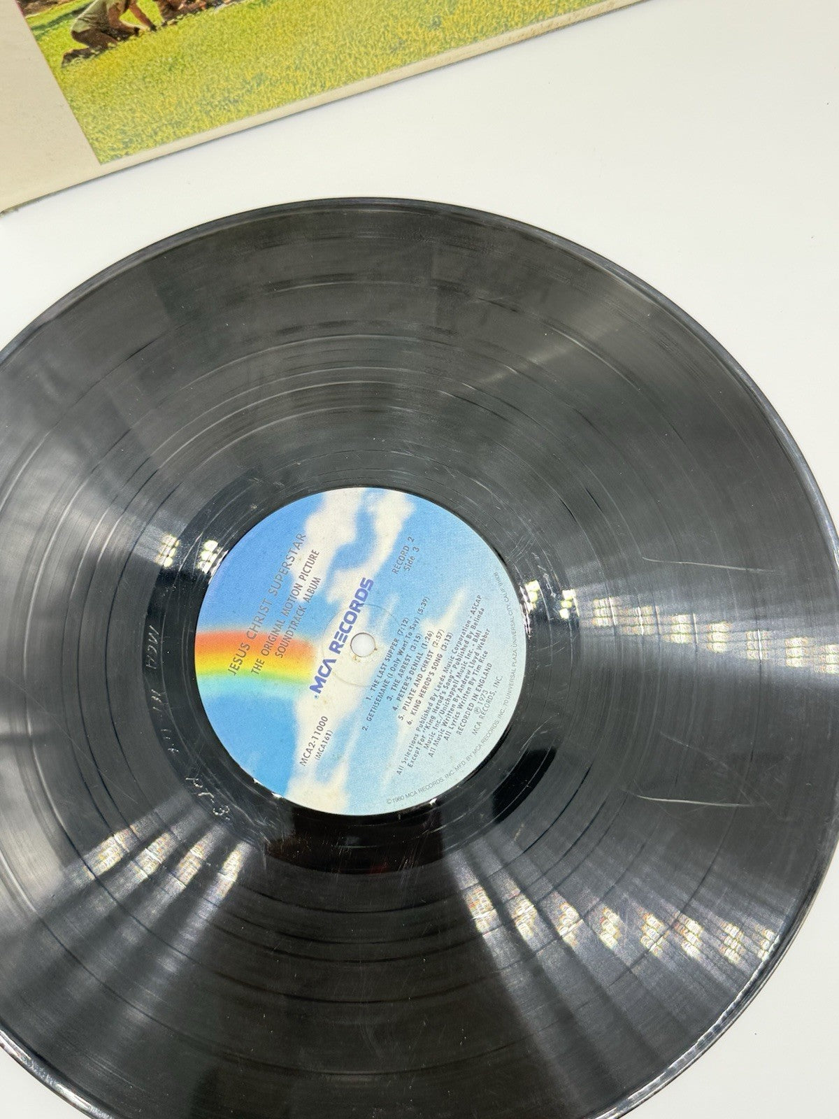 JESUS CHRIST SUPERSTAR Original Soundtrack 1973 2xLP Vinyl Record MCA 2-11000