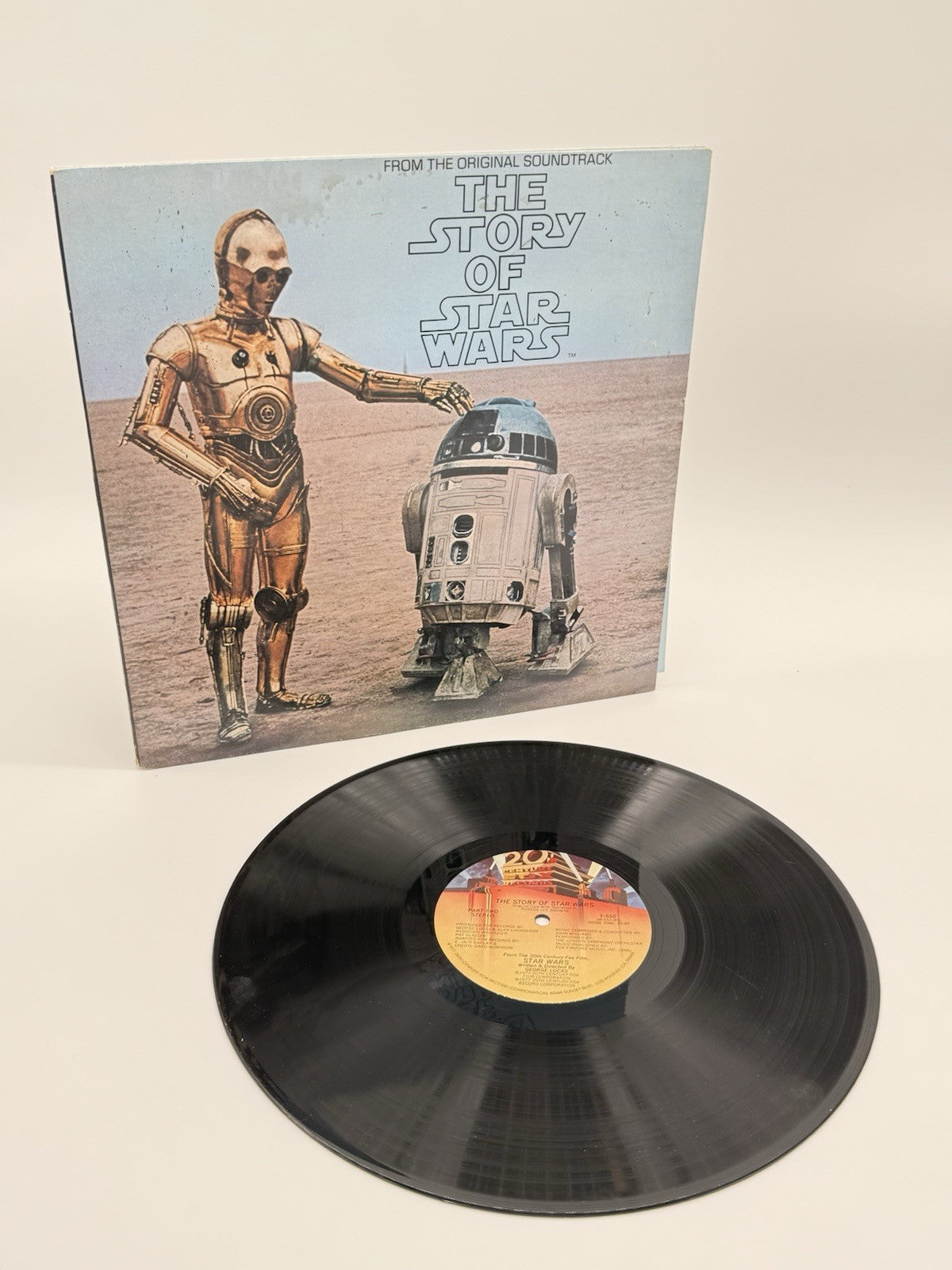 Star Wars The Story of Star Wars LP Record 1977 Original Pressing