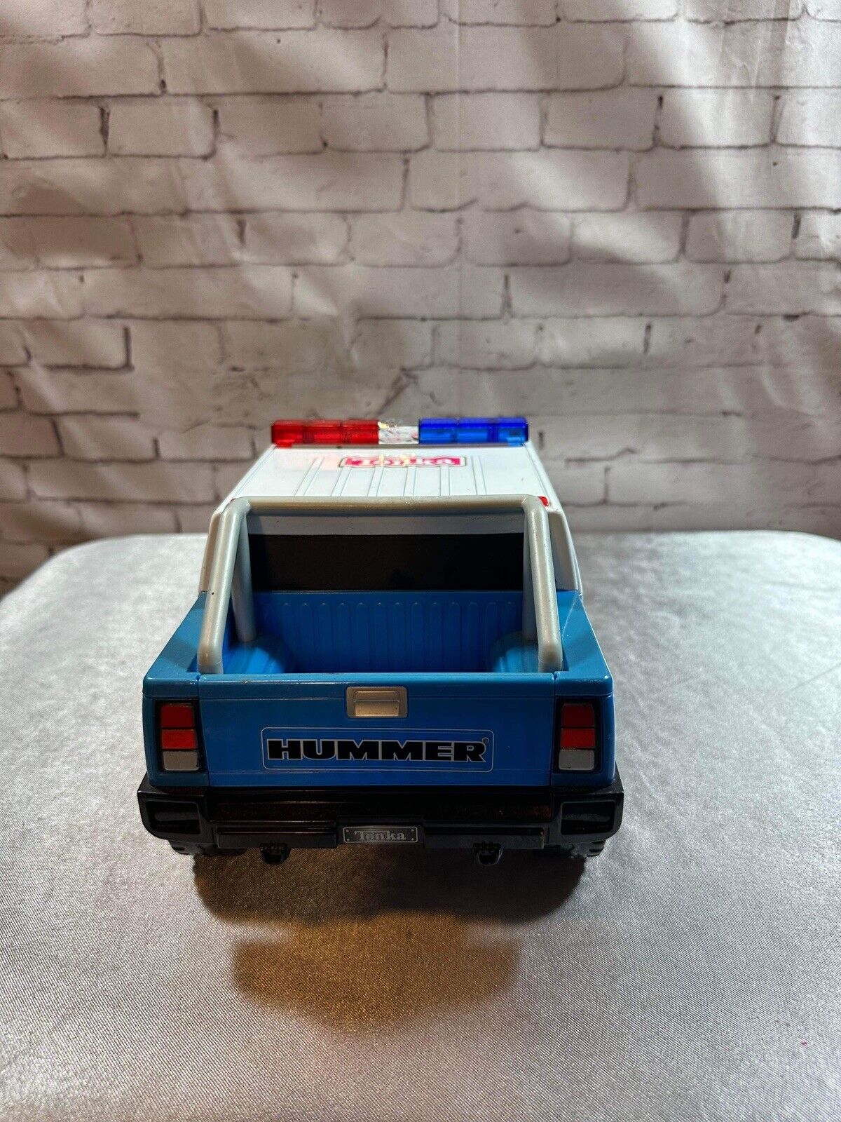 Vintage 1990s TONKA HASBRO HUMMER H2 POLICE TRUCK toy **WORKING**