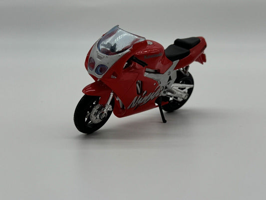 Kawasaki Ninja ZX-7R Red, Bburago Motorcycle Model 1:18 006