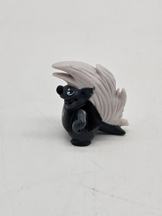 Hasbro My Little Pony Grubber 1.25” Plastic Figure Gray Creature  White Mohawk