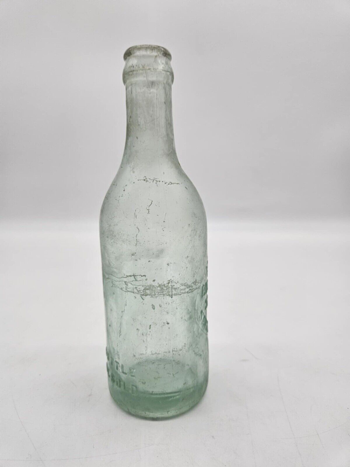 ANTIQUE BOTTLE AMERICAN BOTTLING COMPANY #323 & 325 CLEAR GLASS 7 FL. OZ.