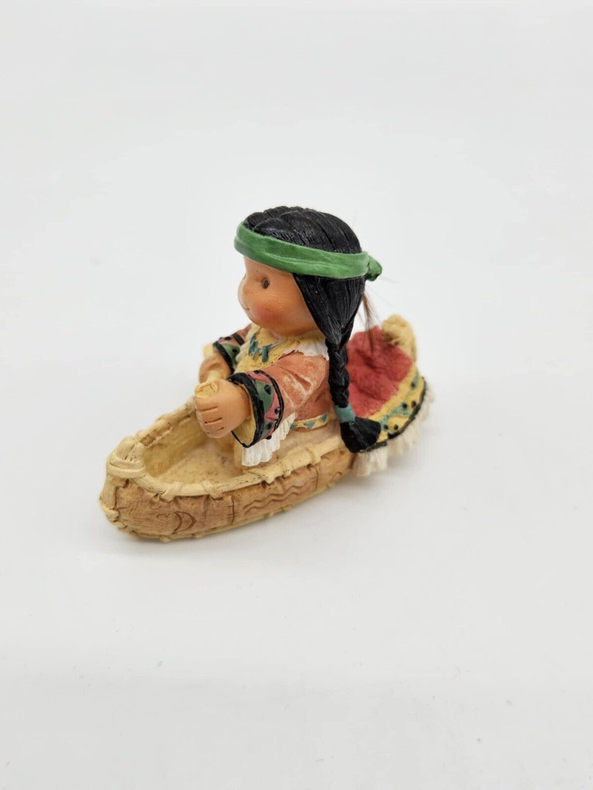 Friends Of The Feather- Boy In Canoe