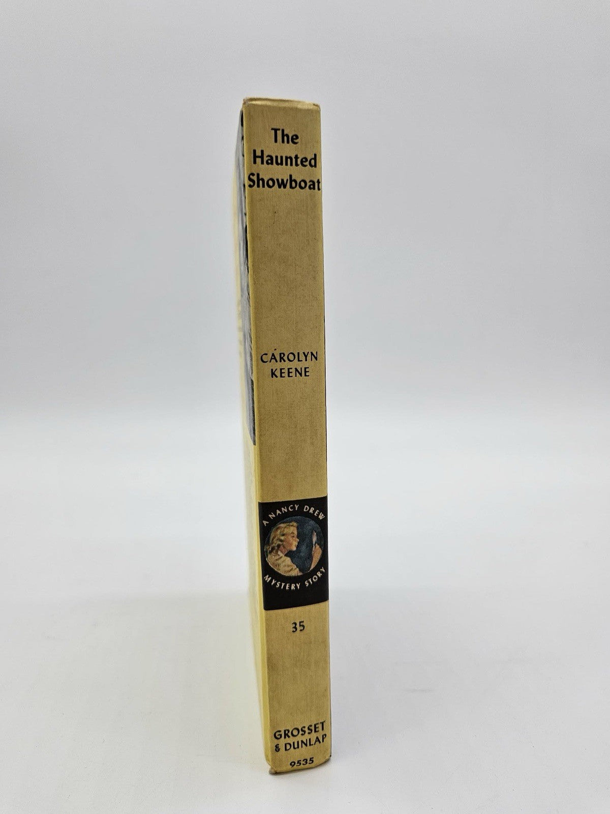 Nancy Drew #35 The Haunted Showboat HBDJ ~ Carolyn Keene ~ Vintage Mystery Book