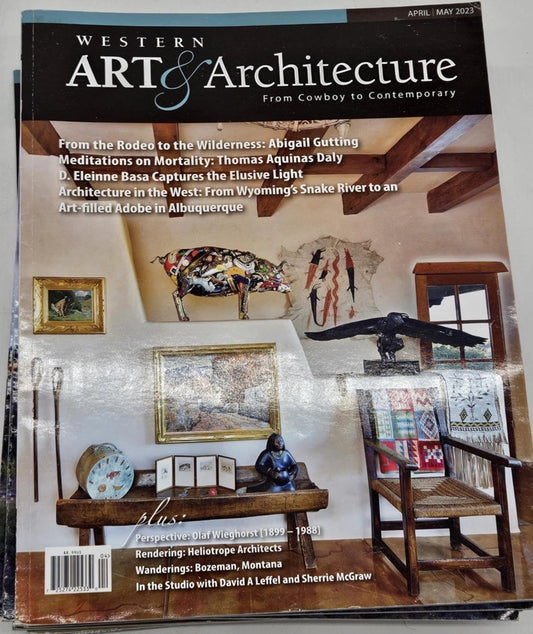 Western Art & Architecture Magazine February/ March 2013 Cowboy To Contemporary