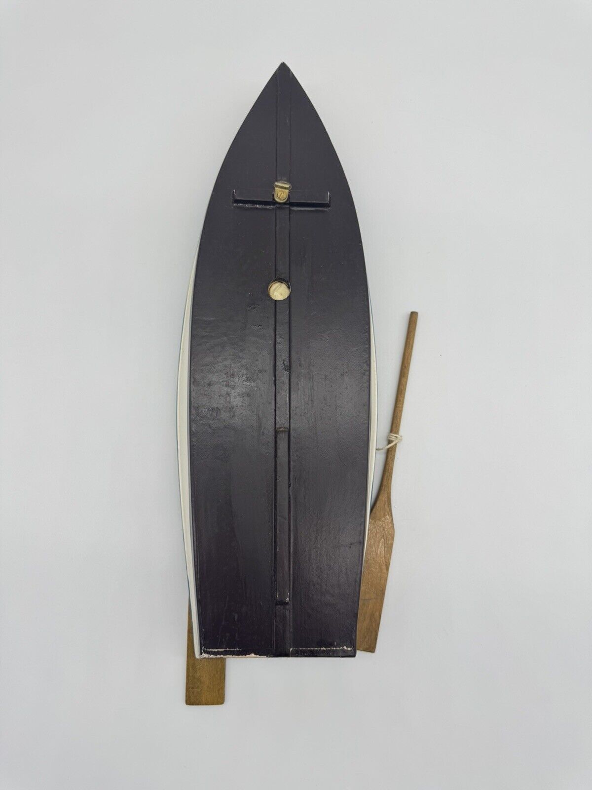 Springfield Woodridge NJ Thermometer Humidity Lodge DecorGreen Wood Boat