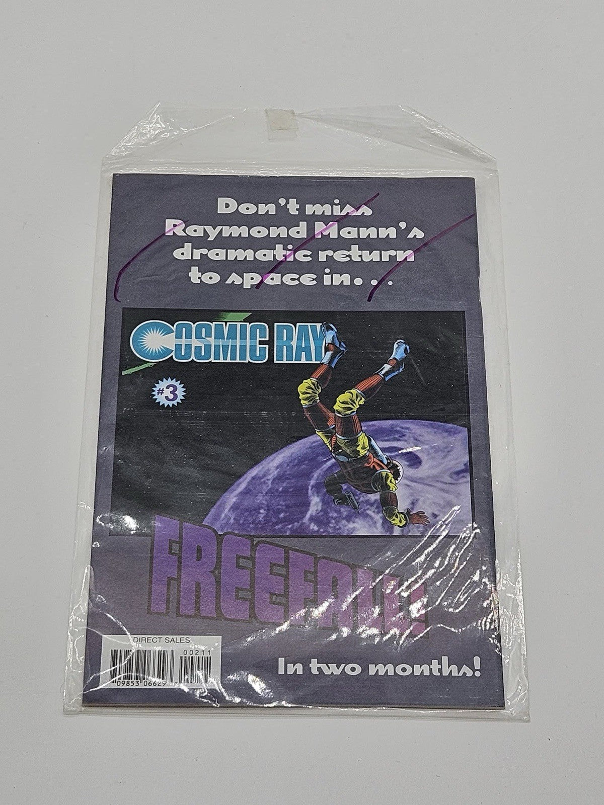 Cosmic Ray #2 1999 Image Comics High Grade Comic Book K84-207