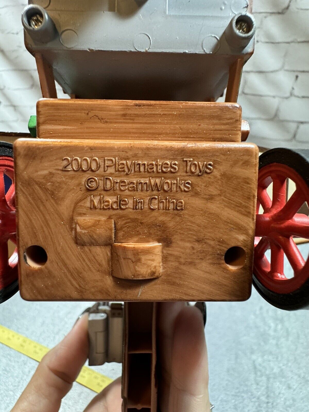 Chicken Run Rocky's Flying Machine Action Figure Playmates 2000 Large