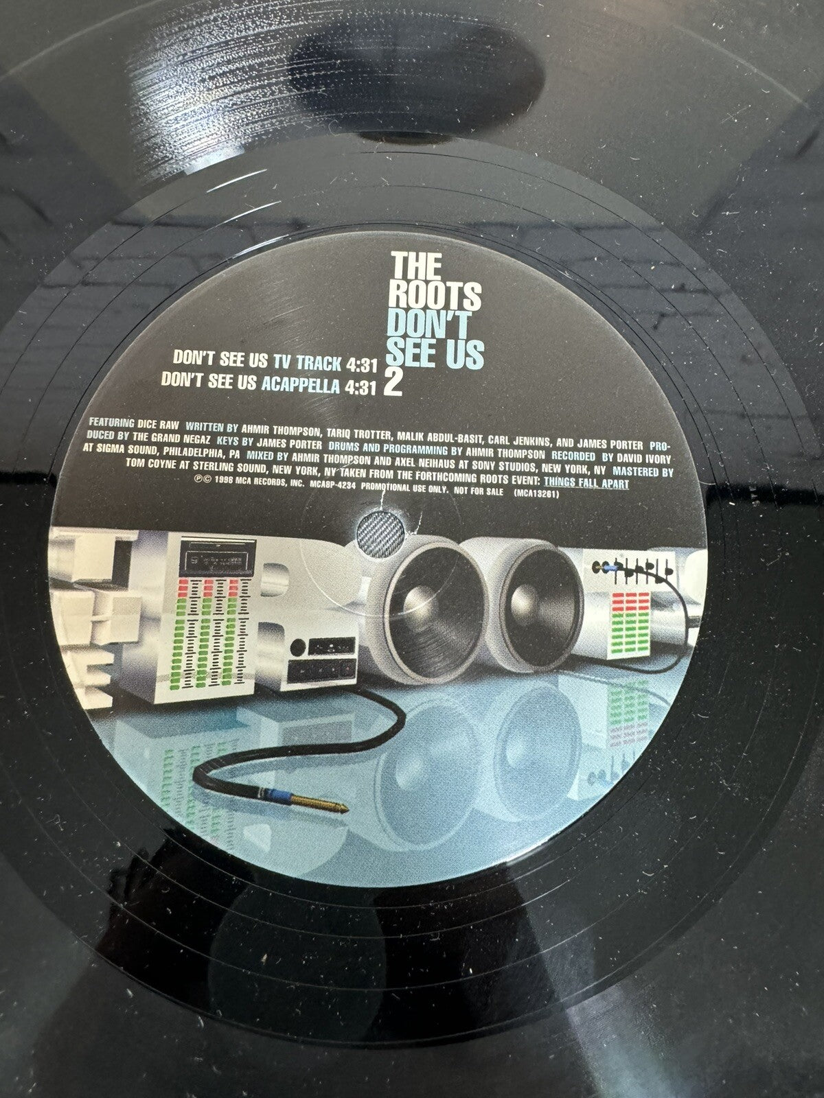 The Roots - Don't See Us  , Record 12" VG Promo