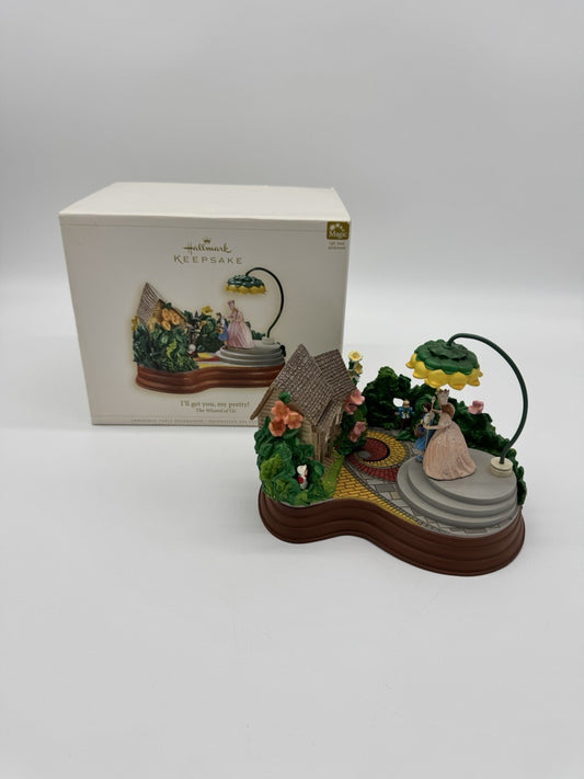 Hallmark Keepsake Ornament Wizard Of Oz I'll Get You My Pretty Christmas 2006