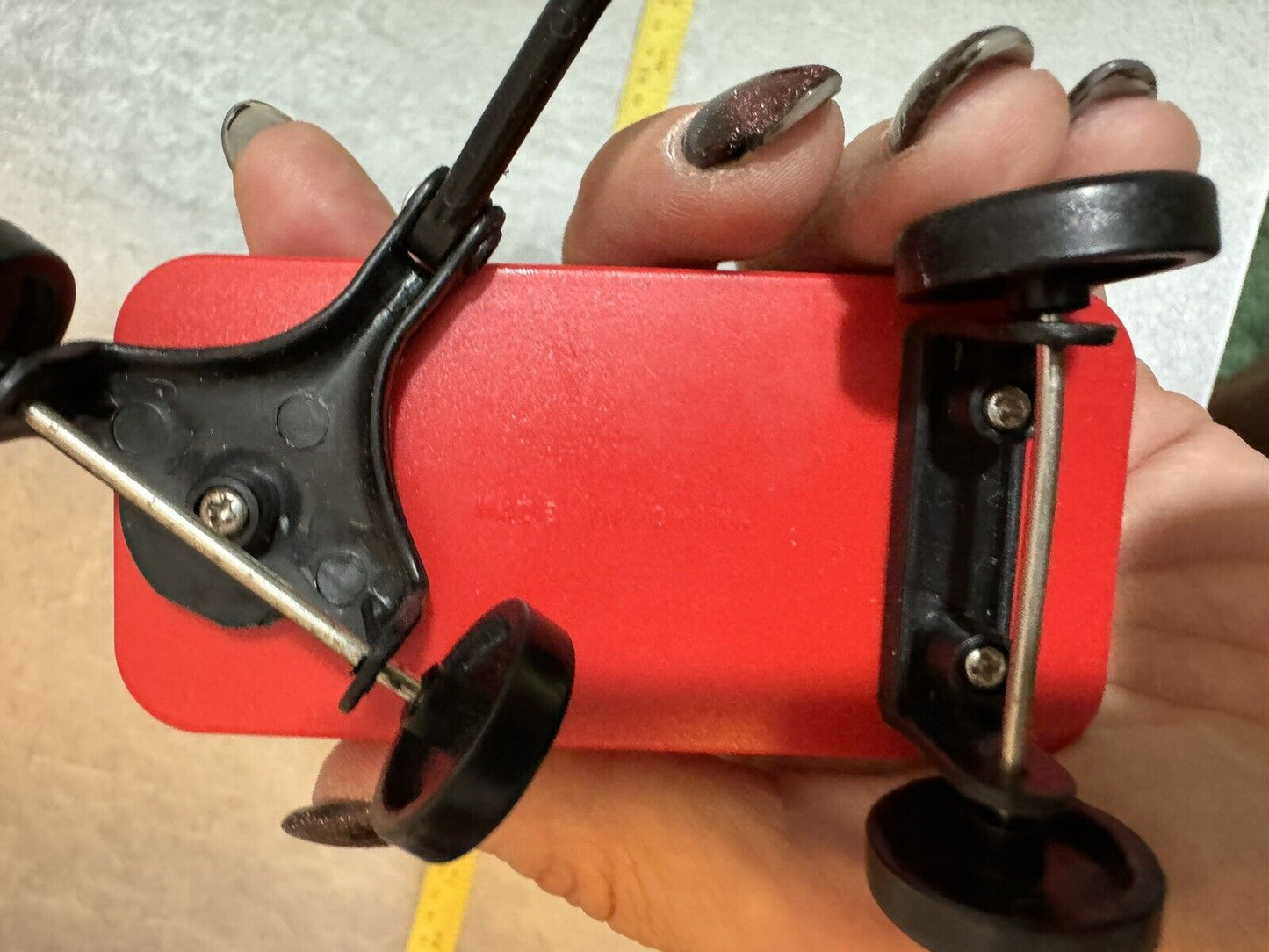 Radio Flyer Wagon Vintage 1991 Miniature Toy  Dairy Queen Cake Topper Promo