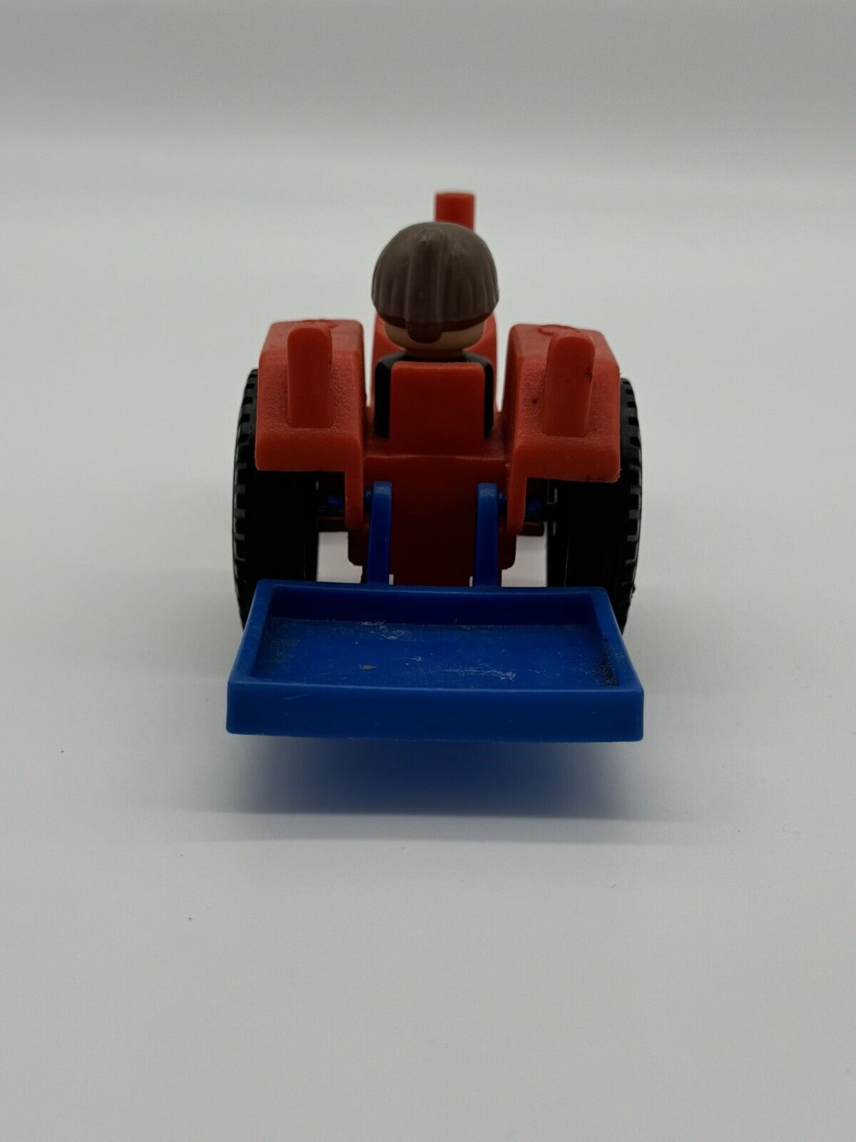 Barneleker Plastic Red Tractor Vintage Norway Toy