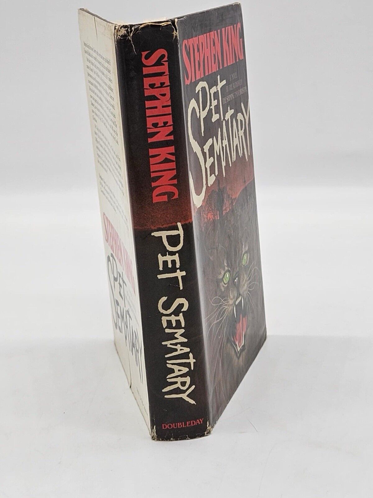 Pet Cemetery (1983) Stephen King  Hardcover Book Doubleday & Co w/ Dust Cover