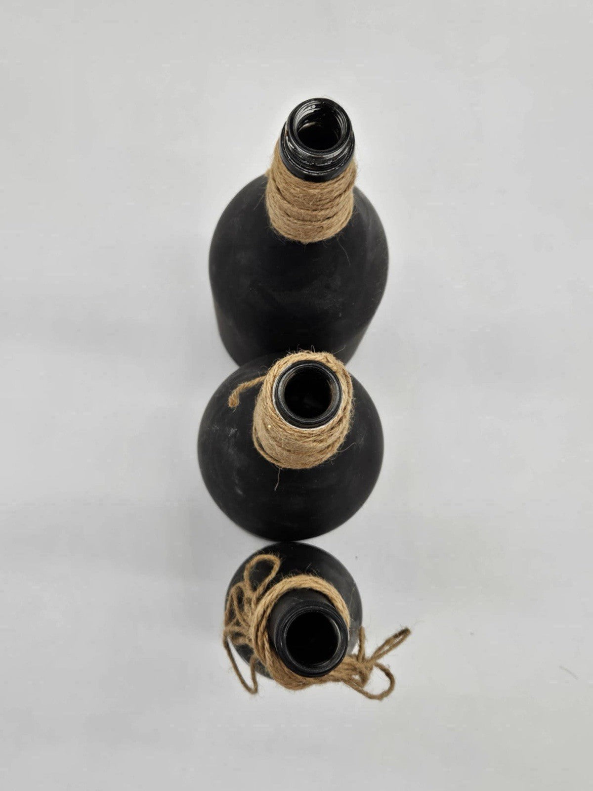 Decorative Custom Wine Bottles for Home - Set of 3