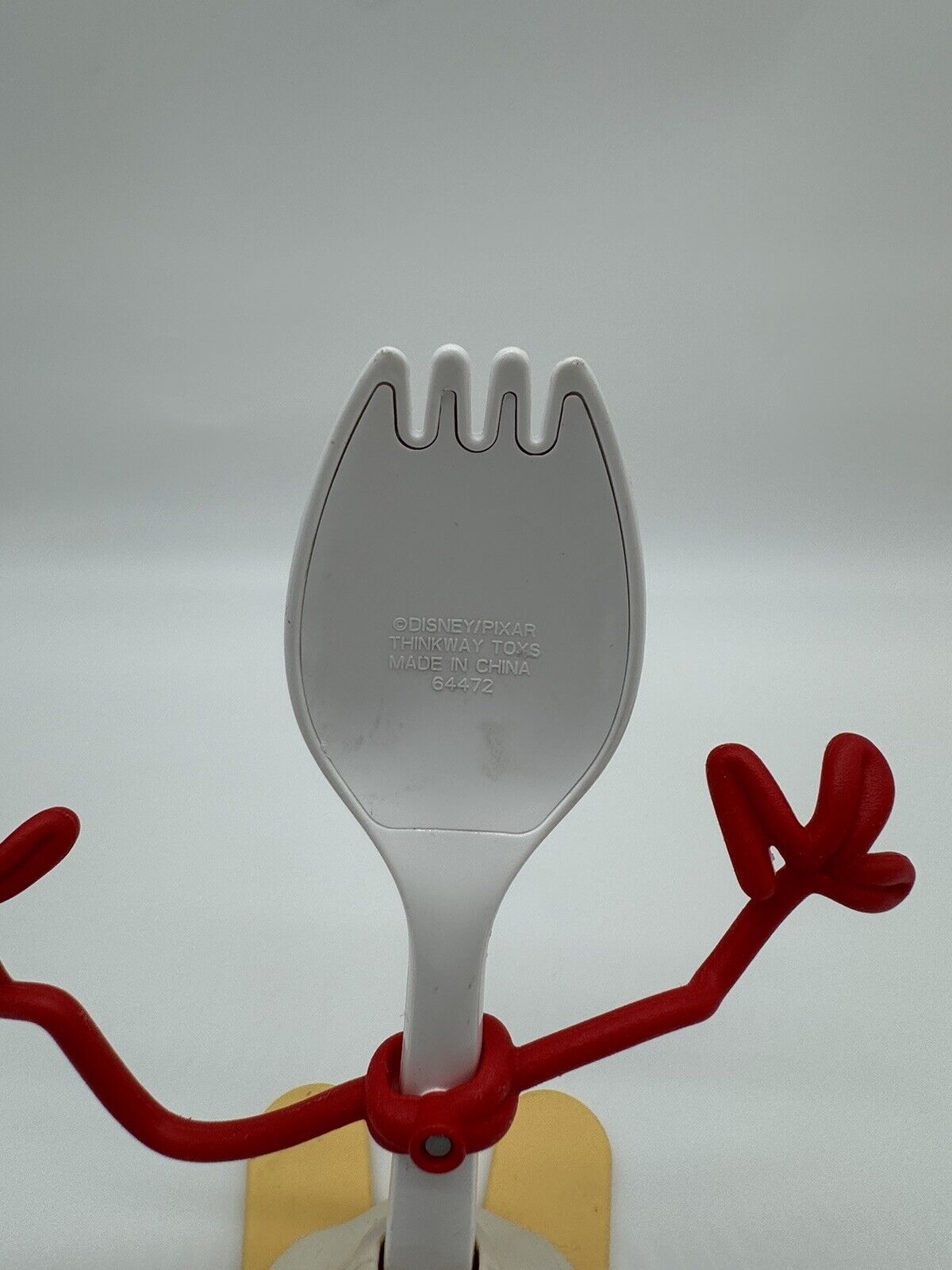 Disney Pixar Thinkway Collectible Toy Story Forky Pull Back Toy
