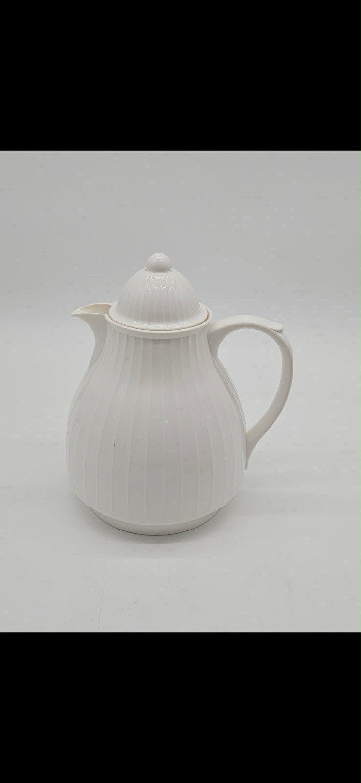 CrownCorning Thermique Coffee/Tea 1qt.Thermal Carafe Server Pitcher Glass Inside