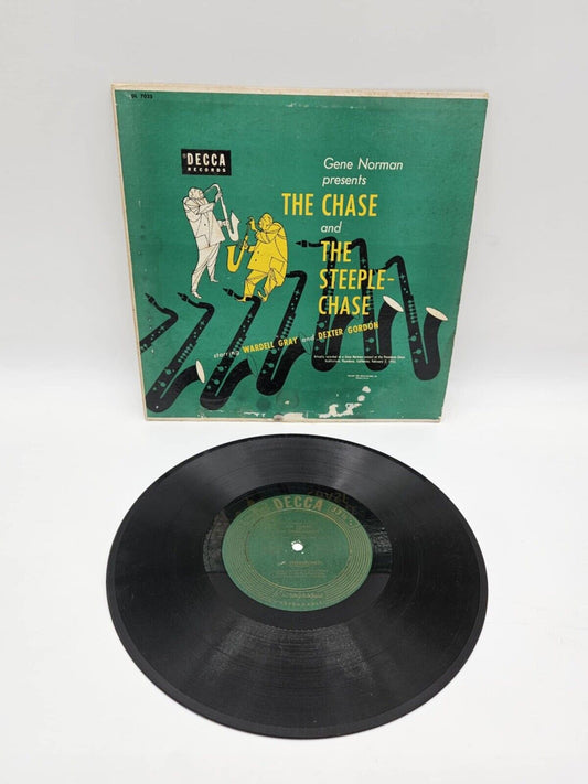 DEXTER GORDON WARDELL GRAY The Chase And The Steeplechase 10" LP US 1952 DG MONO