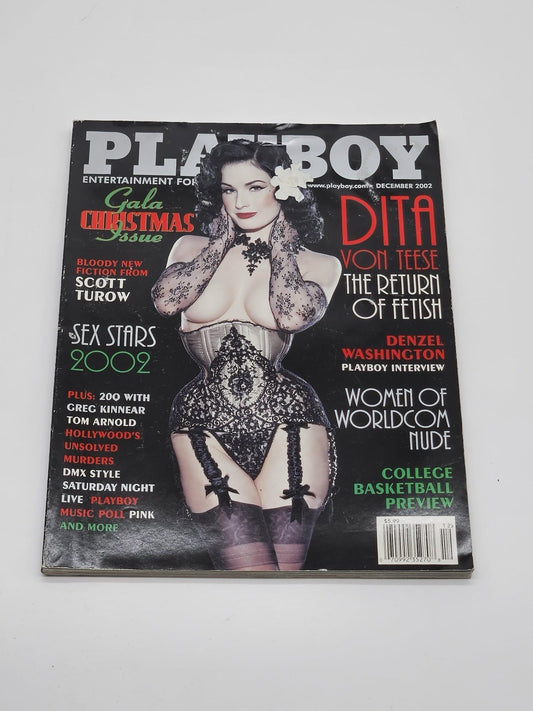 December 2002 Playboy Magazine- Dita Von Teese