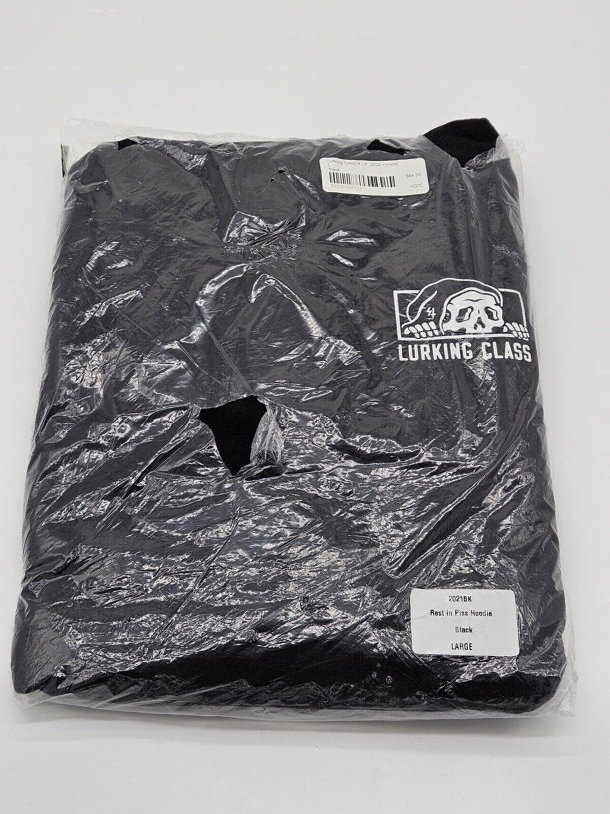 Lurking Class Rest In Piss Hoodie Black Hoodie Sz L