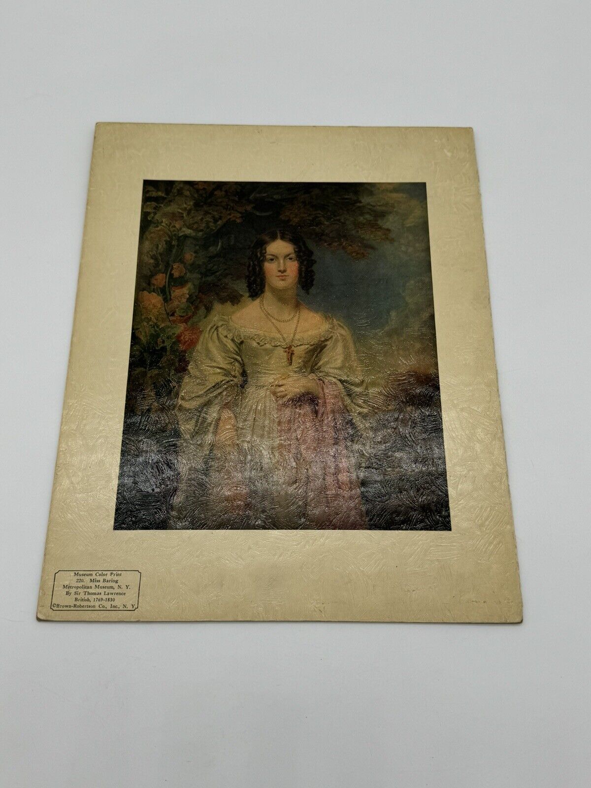 LOT of 3 Thomas Gainsborough NGA Gravure Art Prints 11x14 Museum Board ￼