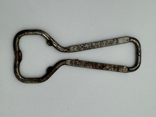 VTG Heileman’s Brewery Old Style Lager  Beer Bottle Opener Advertising QCC 006