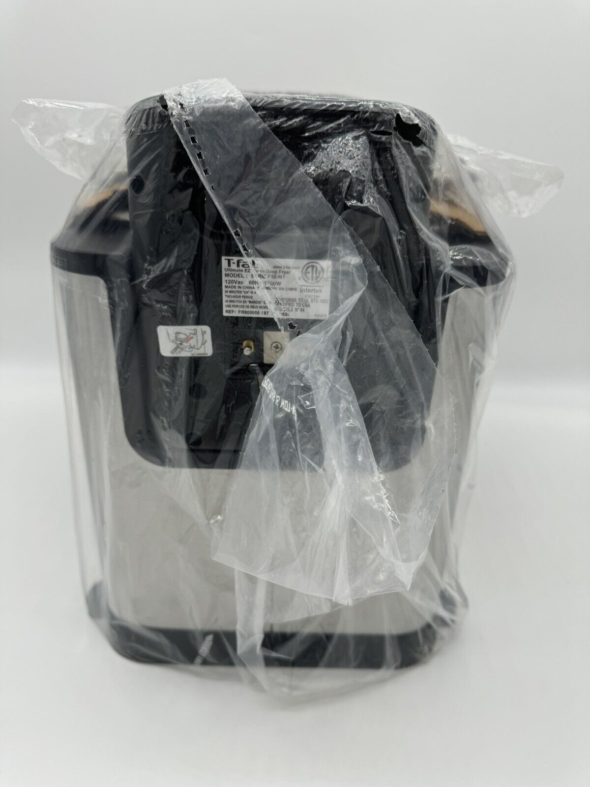 T-fal EZ Clean Compact 1.8 Liter Deep Fryer Lightly Used Clean