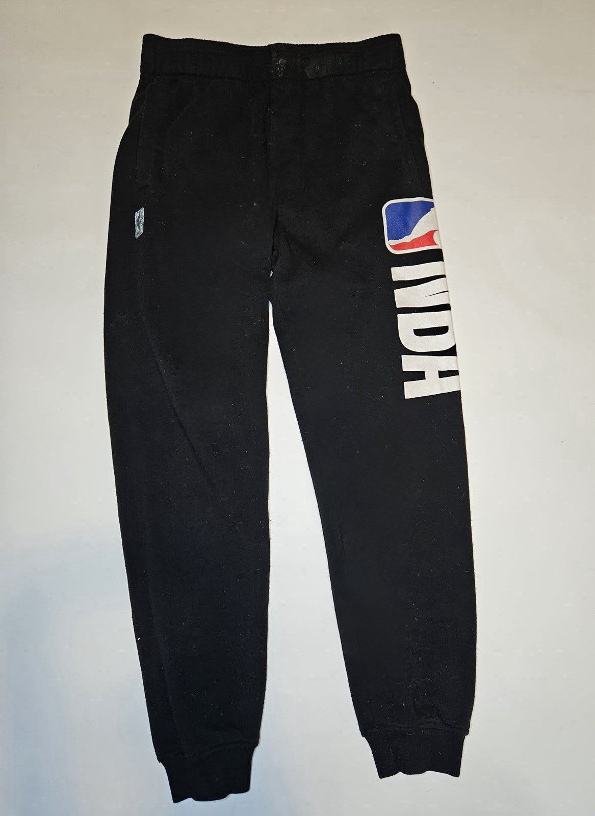 NBA Sweatpants Black Joggers Logo Athletic Men’s Size S