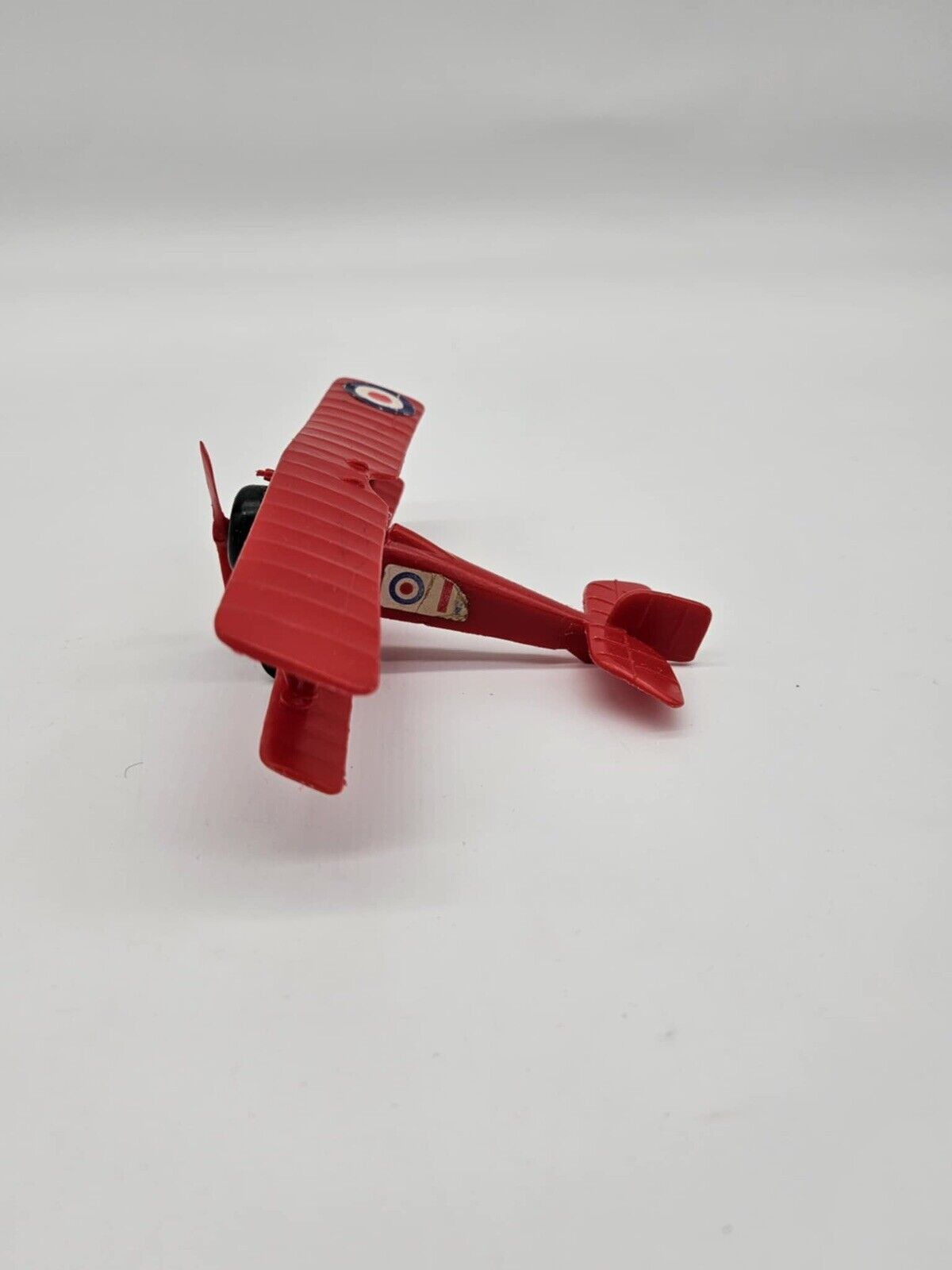 Vintage Red BiPlane - 2 1/4” Long 3" Wide