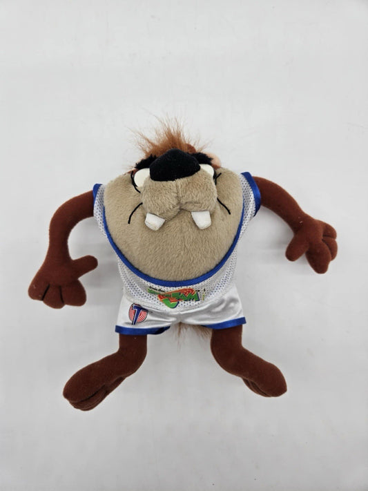 1996 Space Jam 8" Taz Looney Tunes Tasmanian Devil Vintage Plush Toy Warner Bros